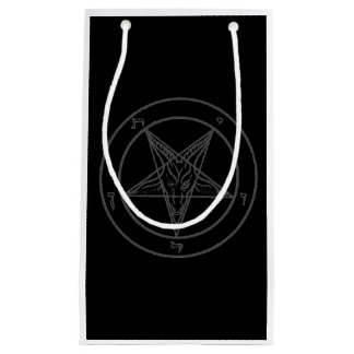 Bolsa De Regalo Pequeña Bolso del regalo de Baphomet