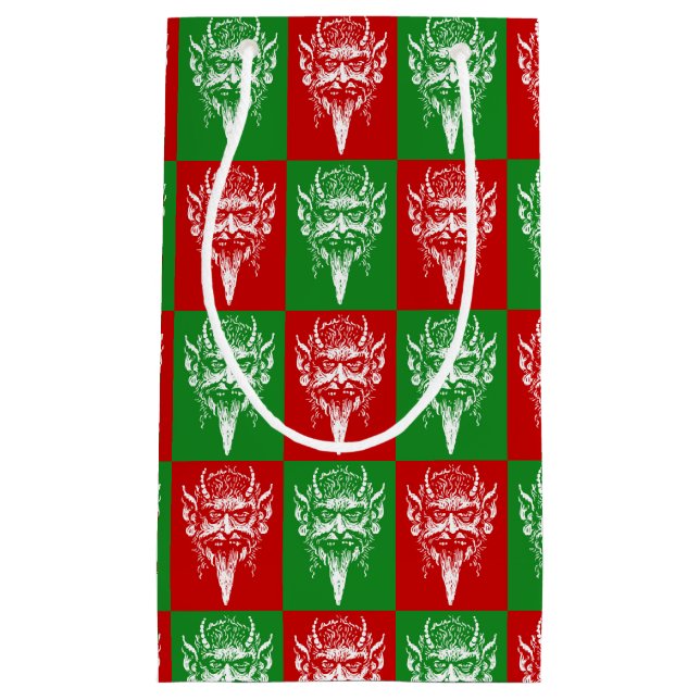 Bolsa De Regalo Pequeña Bolso del regalo de Krampus (Anverso)