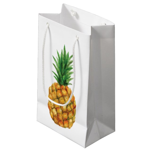 Bolsa De Regalo Pequeña Bolso del regalo de la piña (Angulo Anverso)