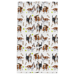 Bolsa De Regalo Pequeña Bolso del regalo de los perros del grito Basset