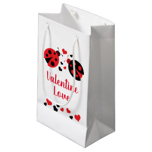 Bolsa De Regalo Pequeña Bolso del regalo del amor de la tarjeta del día d