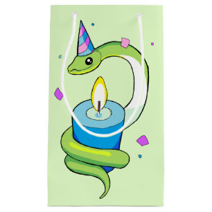 Bolsa De Regalo Pequeña Bolso del regalo del dibujo de la serpiente del