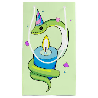 Bolsa De Regalo Pequeña Bolso del regalo del dibujo de la serpiente del