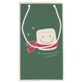 Bolsa De Regalo Pequeña Bolso del regalo del navidad de la melcocha y del
