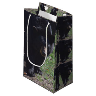 Bolsa De Regalo Pequeña Bolso del regalo del oso negro