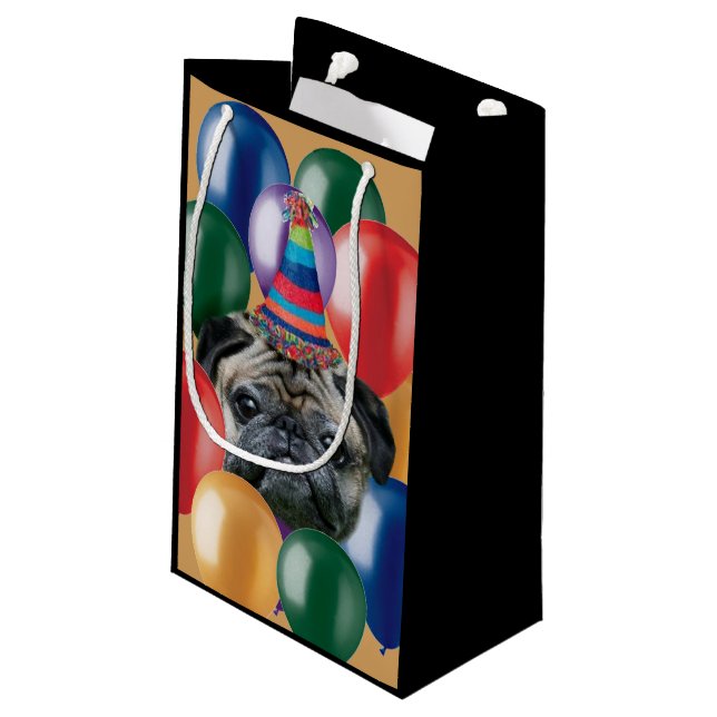 Bolsa De Regalo Pequeña Bolso del regalo del perro del barro amasado del (Angulo reverso)
