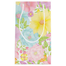 Bolsa De Regalo Pequeña Bolso en colores pastel del regalo de la acuarela