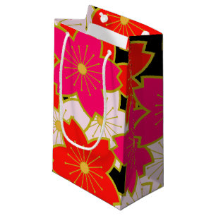 Bolsa De Regalo Pequeña Bolso japonés SAKURA del regalo del modelo del