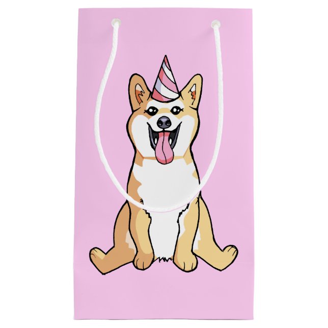 Bolsa De Regalo Pequeña Bolso lindo del regalo del dibujo del gorra del (Anverso)