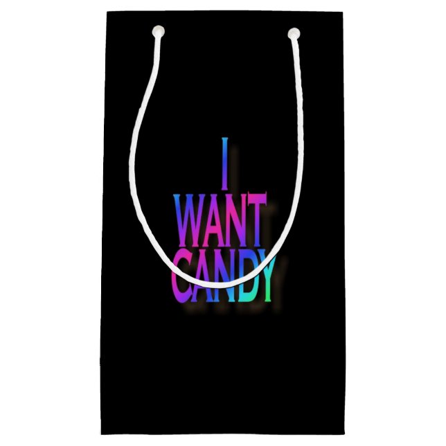 Bolsa De Regalo Pequeña Bolso personalizado personalizado del regalo del (Anverso)