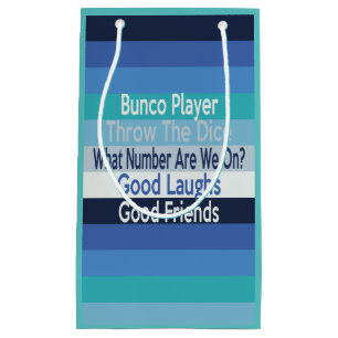 Bolsa De Regalo Pequeña Bolso premiado del regalo de Bunco