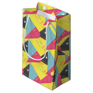 Bolsa De Regalo Pequeña Bolso retro del regalo del papel del estilo de los