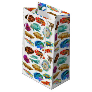 Bolsa De Regalo Pequeña Bolso tropical de agua dulce del regalo de los