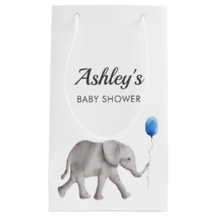 Bolsa De Regalo Pequeña Bolsos del regalo de Baby Shower del elefante del