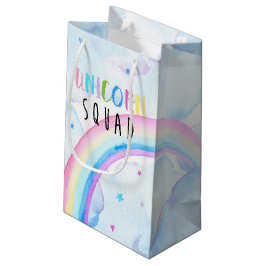 Bolsa De Regalo Pequeña Bolsos del regalo del unicornio