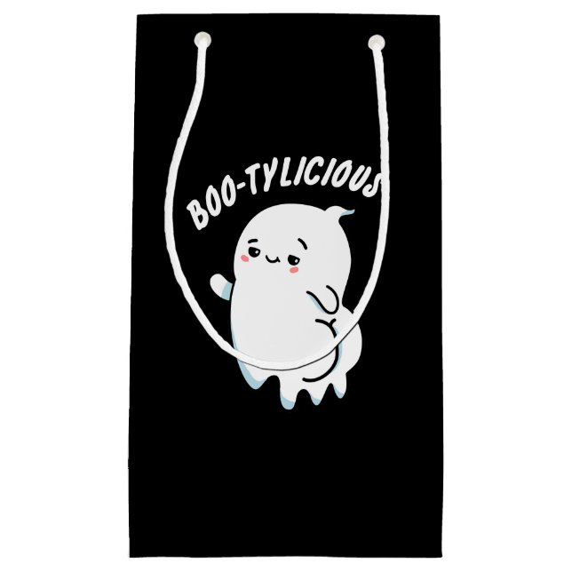 Bolsa De Regalo Pequeña Bootylicious Funny Ghost Pun (Anverso)
