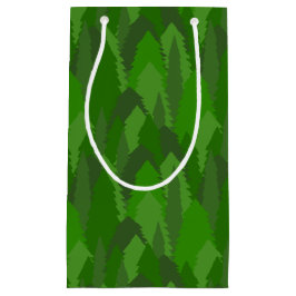 Bolsa De Regalo Pequeña Bosque de Pinos