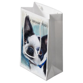 BOLSA DE REGALO PEQUEÑA BOSTON TERRIER