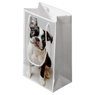Bolsa De Regalo Pequeña Boston Terrier