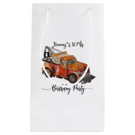 Bolsa De Regalo Pequeña Boys birthday party with wrecker