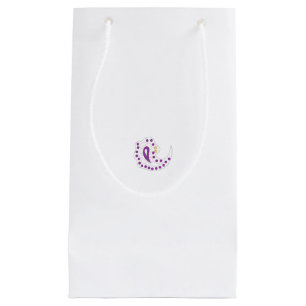 Bolsa De Regalo Pequeña Bransoletka z serduszkiem Style, Light Eggplant