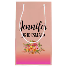 Bridesmaid | Moderna Floral personalizada
