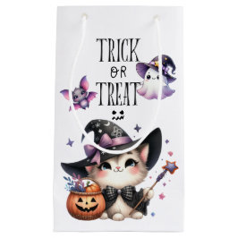 Bolsa De Regalo Pequeña Bruja de Halloween Hechicería Brujos Castillo