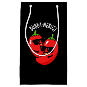 Bolsa De Regalo Pequeña Bubba-neros Funny Habanero Pun Dark BG