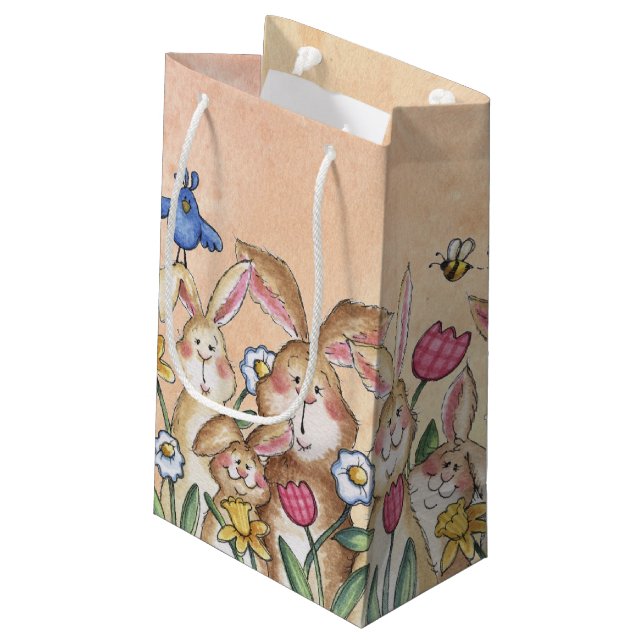 Bolsa De Regalo Pequeña Bunnies (Angulo reverso)