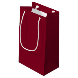 Bolsa De Regalo Pequeña Burgundy Color Sólido