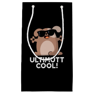 Bolsa De Regalo Pequeña Burk Pun Dark BG de Guay Funny Dog