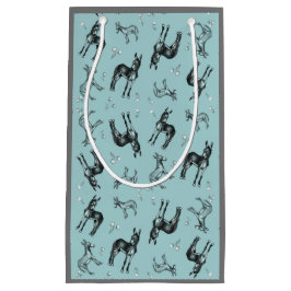 Bolsa De Regalo Pequeña Burros y Dandelions