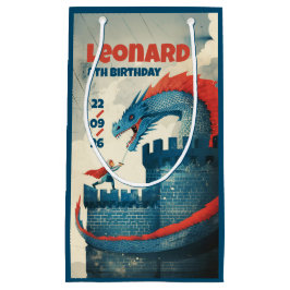 Bolsa De Regalo Pequeña Caballero sin miedo y dragón