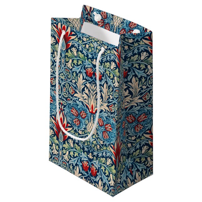 Bolsa De Regalo Pequeña Cabeza de serpiente, William Morris (Angulo Anverso)