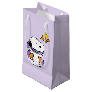 Bolsa De Regalo Pequeña Cacahuetes Snoopy Woodstock Vampiro Halloween