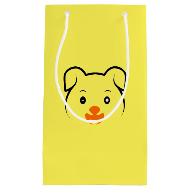 Bolsa De Regalo Pequeña Cachorro (Anverso)