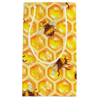 Bolsa De Regalo Pequeña Caja de regalo del peine de la miel