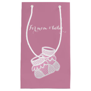 Bolsa De Regalo Pequeña calcetines para bebés - rosa