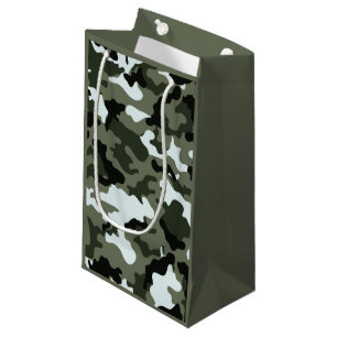 Bolsa De Regalo Pequeña Camo militar