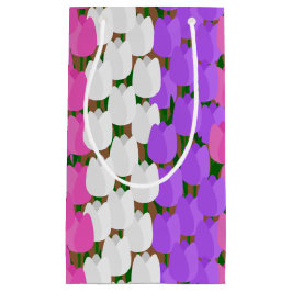 Bolsa De Regalo Pequeña Campo Tulip de primavera