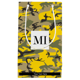 Bolsa De Regalo Pequeña Camuflaje amarillo y verde, ejército, ejército