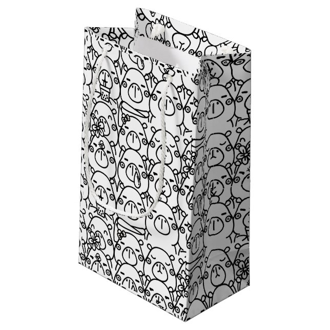 Bolsa De Regalo Pequeña Capibara (Angulo reverso)