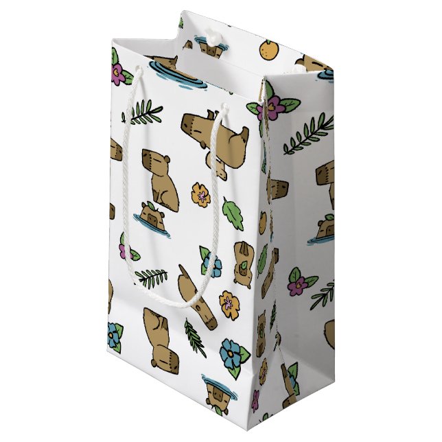 Bolsa De Regalo Pequeña Capybara (Angulo Anverso)