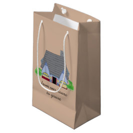 Bolsa De Regalo Pequeña Casa Acogedora