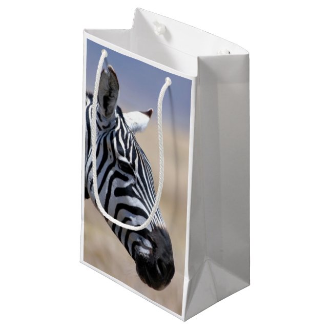 Bolsa De Regalo Pequeña Cebra (Angulo Anverso)