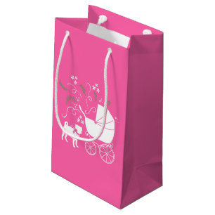 Bolsa De Regalo Pequeña Celebración de la fiesta temática del perro de pug