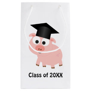 Bolsa De Regalo Pequeña Cerdo 20XX graduado