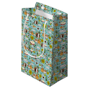 Bolsa De Regalo Pequeña Cerdos de Guinea en azul