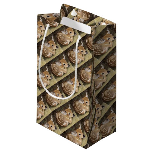 Bolsa De Regalo Pequeña Cervatillo de primavera (Angulo Anverso)