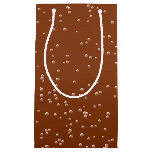 Bolsa De Regalo Pequeña Cerveza raíz con burbujas pequeñas (Anverso)